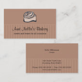 Bäckerei-Visitenkarte Visitenkarte (Vorne/Hinten)
