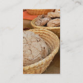 Bäckerei-Visitenkarte Visitenkarte (Rückseite)