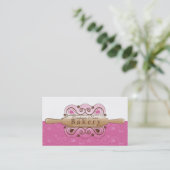 Bäckerei-Visitenkarte Visitenkarte (Stehend Vorderseite)