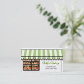 Bäckerei-Visitenkarte Visitenkarte (Stehend Vorderseite)