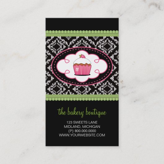 Bäckerei-Visitenkarten Visitenkarte (Vorderseite)