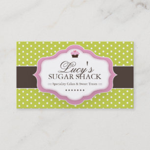 Bäckerei-Visitenkarten Visitenkarte