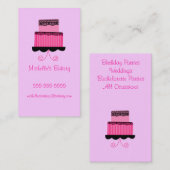 Bäckerei-Visitenkarten Visitenkarte (Vorne/Hinten)