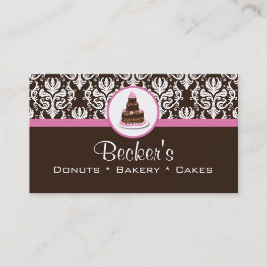 Bäckerei-Visitenkarten Visitenkarte (Vorderseite)