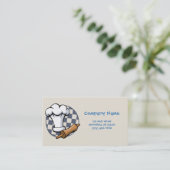 Bäckerei-Visitenkarten Visitenkarte (Stehend Vorderseite)