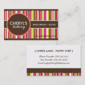 Bäckerei-Visitenkarten Visitenkarte (Vorne/Hinten)