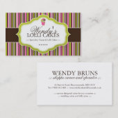 Bäckerei-Visitenkarten Visitenkarte (Vorne/Hinten)