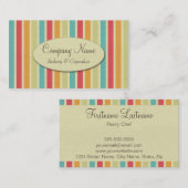 Bäckerei-Visitenkarten Visitenkarte (Vorne/Hinten)