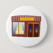 Bäckerei vor dem Kuchen Button (Vorderseite)