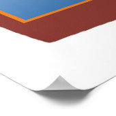 Bäckerei vor dem Kuchen Poster (Ecke)