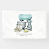 Bäckerei Wasserfarbgebäck Koch Banner (Horizontal)