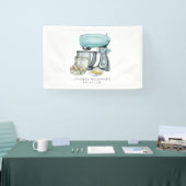 Bäckerei Wasserfarbgebäck Koch Banner (Messe)