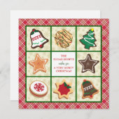 Bäckerei Weihnachtskarten Feiertagskarte (Vorne/Hinten)