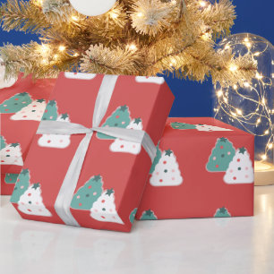 Backerei-Weihnachtskekse Streusel Geschenkpapier