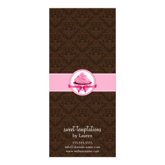 Bäckerei Werbekarte (Hinten)