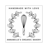 Bäckerei Whisky Wreath Gummistempel (Prägung)