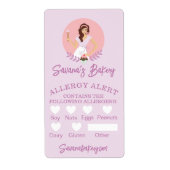 Bäckerei Woman Food Safety Allergy Alert Bakery (Vorne)