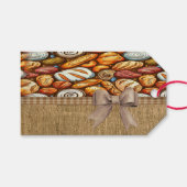 Bäckerei / Zuhause Backwaren Geschenkanhänger (Vorderseite (Horizontal))
