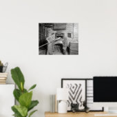 Bäckereien, 1917. Vintages Foto Poster (Heimbüro)