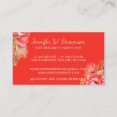 Bäckereien mit rustikalem Korbrot Visitenkarte (Rückseite)