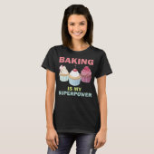 Bäckereien und Backbacken T-Shirt (Vorne ganz)