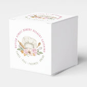 Bäckereigebäck Koch Aquarellfarben Backgeschirr Geschenkschachtel (Vorderseite)