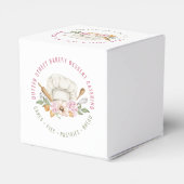 Bäckereigebäck Koch Aquarellfarben Backgeschirr Geschenkschachtel (Rückseite)