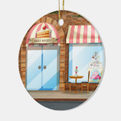 Bäckereigeschäft Keramikornament (Links)