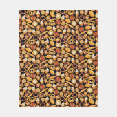 Bäckereiprodukte Fleecedecke (Vorderseite)