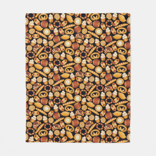 Bäckereiprodukte Fleecedecke