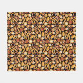 Bäckereiprodukte Fleecedecke (Vorderseite (Horizontal))