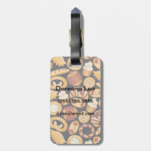 Bäckereiprodukte Gepäckanhänger (Rückseite vertikal)