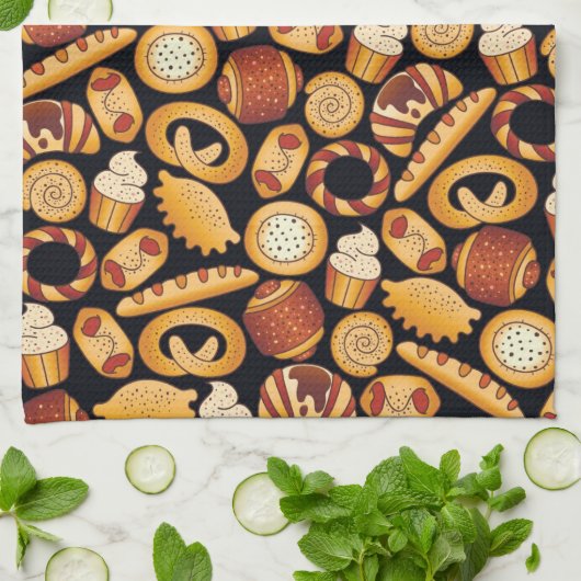 Bäckereiprodukte Handtuch (Gefaltet)