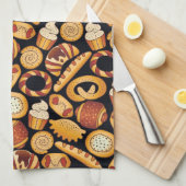 Bäckereiprodukte Handtuch (Viertel Falte)