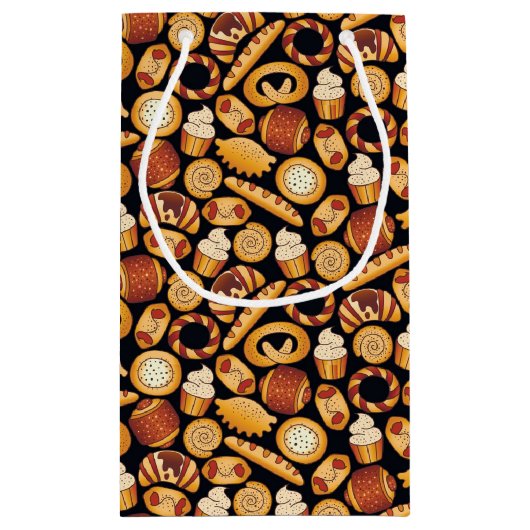 Bäckereiprodukte Kleine Geschenktüte (Rückseite)