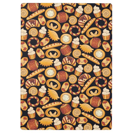 Bäckereiprodukte Klemmbrett (Rückseite)