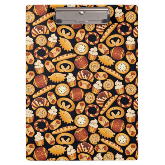 Bäckereiprodukte Klemmbrett (Vorderseite)