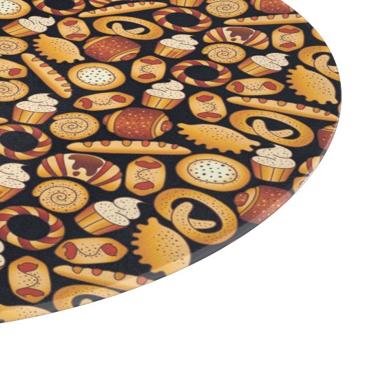 Bäckereiprodukte Schneidebrett (Ecke)