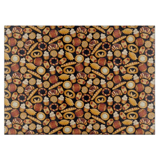 Bäckereiprodukte Schneidebrett (Vorderseite)