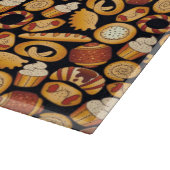 Bäckereiprodukte Schneidebrett (Ecke)