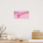 Bäckereischläger: Kuchen Poster (Küche)