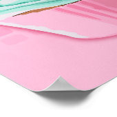 Bäckereischläger: Kuchen Poster (Ecke)