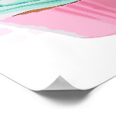 Bäckereischläger: Kuchen Poster (Ecke)