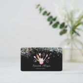 Bäckereiwerkzeuge Cupcake farbenfrohe Confetti, sc Visitenkarte (Stehend Vorderseite)