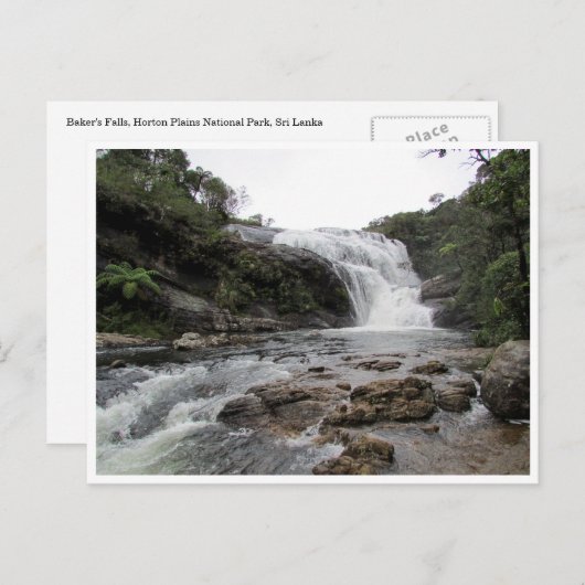 Bäckerfall Postkarte (Vorne/Hinten)