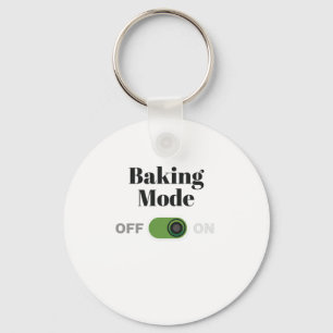 Bäckergeschenk für Bäcker - Backmodus auf Geschenk Schlüsselanhänger