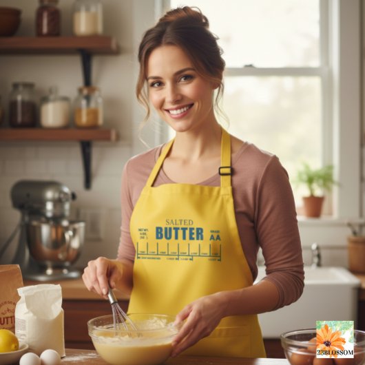 Bäckergeschenk SALZIGE Butter Schürze
