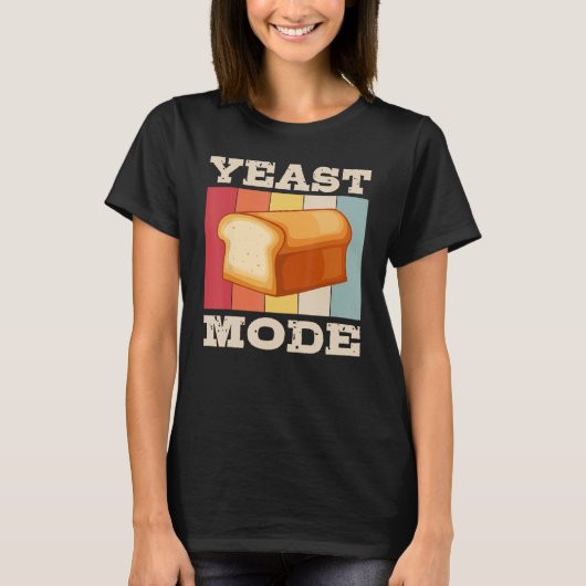 Bäckerhefe-Backen-Experte Bäckerei Graphi T-Shirt (Vorderseite)