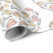 Bäckerherz Gewürzbäckerei Konditorei Koch Geschenkpapier (Rolleneckpunkt)