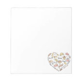 Bäckerherz Gewürzbäckerei Konditorei Koch Notizblock (Vorderseite)